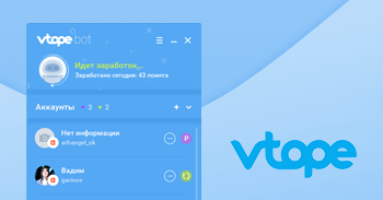 VTope Bot 3.3.26 – накрутка в социальных сетях без забот