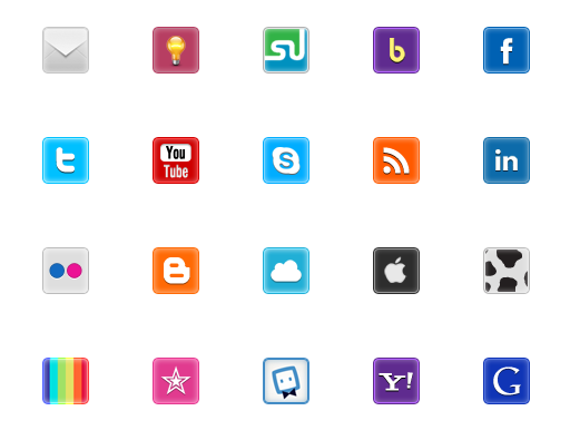 Иконки Social And Web Icons от Umar123