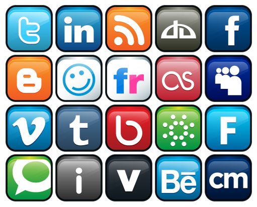 Иконки Social Networking Icons от Deleket