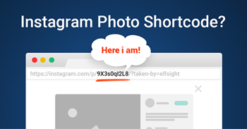 Как получить Shortcode фотографии Instagram