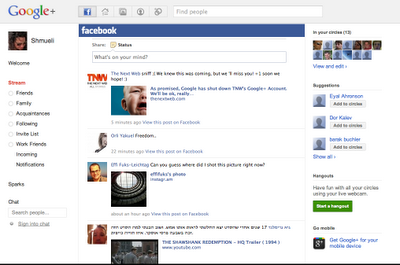 Google+Facebook 1.9.37 - facebook-приложение для google+ for Google Chrome
