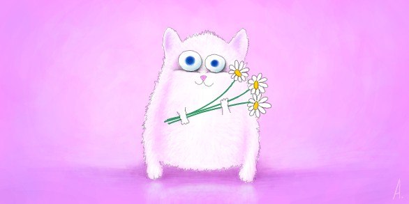 Граффити для ВКонтакте: Животные: Кошки, коты, котята
