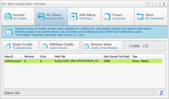 Share YouTube Videos 1.0.4.8 – накрутка лайков и просмотров у видео на YouTube Share YouTube Videos 1.0.4.8 – накрутка лайков и просмотров у видео на YouTube
